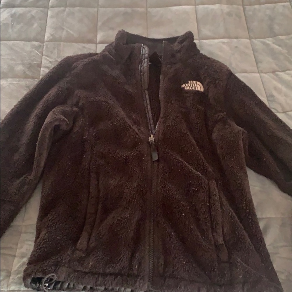Women’s Fuzzy North Face Jacket